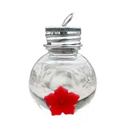 Bulb Shape Hummingbird Hanging Feeders for Outdoors Bird Water Drinking Tools