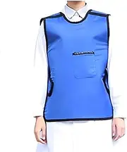 [KJIASDFE] 0.35/0.5 Mmpb X-ray Protective Lead Vest, Radiation Protective Lightweight Lead Apron Shield Clothing Lead Gown