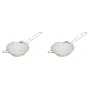 2PK Wiltshire Stainless Steel Kitchen Strainer Sieve Utensil Tool w/ Handle 18cm