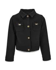 Versace Girls' Stretch Cady Jacket - Big Kid