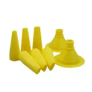 8Pcs/set Multifunctional Caulking Sealant Tool Nozzle Cone Trowel Nozzles Caulk
