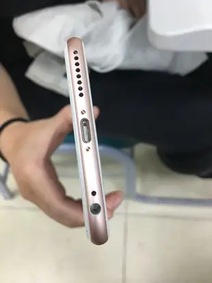 二手9.5成新Apple IPhone 6s plus 128g 玫瑰金 中壢可面交