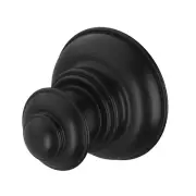 New Phoenix Tapware Robe Hook Towel Holder Cromford Matte Black 134-8400-10