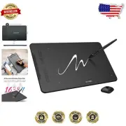 XPPen Deco 01 V3 - Ultra-Thin 10x6 Drawing Tablet with High-Precision Stylus