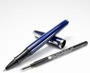 Monteverde USA Aldo Domani Rollerball Pen with Refill Gift Set (Blue) - Premium pen for Men & Women, Perfect for Office, Business, School, Gifts, Journaling, Autographs