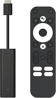 TV Stick Low Power Performance Built-in Chromecast 4K Streaming Support Latest Android 11 OS Voice Control for Home Entertainment and Business Use
