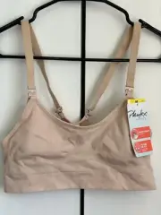 Platex Nursing Bra 36-38 Cup Quickstrap Easy Open Flex To Fit NWT Retails $34