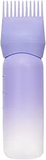 Hair Dye Applicator,Shampoo Bottle Hair Oiling Bottle Scalp Comb Root Comb with Graduated Scale Precise Application