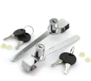 tipo: 2 Cerraduras Para Puertas Corredizas De Vitrina (Cada Cerradura...