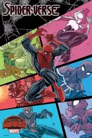 Spider-Man Spider-Verse Poster by Nick Bradshaw 24" x 36" Marvel Comics 2015