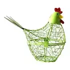 Home Decor Egg Basket Storage Collection Farmhouse Chicken Wire Holder