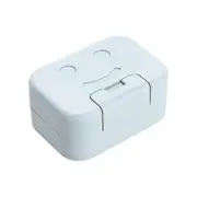 Portable Smiley Sealed Soap Box Bathroom Holder Case