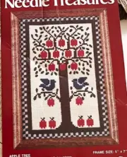 NEEDLE TREASURES Apple Tree Counted Cross Stitch Kit #02702 Rodger Johnson RARE