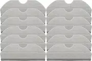 Mop Pads .Compatible for Narwal Freo X Plus. Robot Vacuum Cleaner Accessories Replacements Spare Parts Rags Mop Cloths(12pcs)