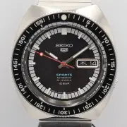 Seiko 5 Sports SBSA223 Black Dial Automatic 4R36 13S0 Boxed Unused Men's Watch
