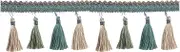 ＡＷＨＡＯ Polyester Fringes for Creative Sewing, Trims for Home Textiles, Blue, as described