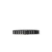 [ANN DEMEULEMEESTER] Cintura Ezra 4cm Black