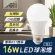 TheLife嚴選 台灣製 LED 16W E27 全電壓 球泡燈 10入(CNS認證) 3000K 黃光