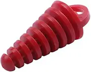 Binxind Muffler Pipe Exhaust Wash Plug for Motorcycle Dirt Bike ATV Quad 2 4 Stroke, Red, 120964A1