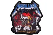 Metallica Master Of Puppets Skull Iron On Patch (Multicoloured) (10cm)