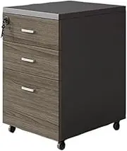 Filing Cabinet Office Furniture Accessories Information Cabinet Office File Cabinet Activity Organizer Computer Desk Accessories File Storage Cabinets(Brown)