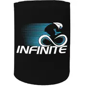 Alcohol Stubby Holder - Infinite Cycling Bike Forever - Funny Novelty Birthday Gift Joke Beer