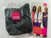 Medi Patriot 30-40 mmHg Calf Closed Toe XL Black Compression Socks 36854 NO BOX