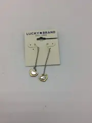 Lucky Brand two tone threader earrings #3