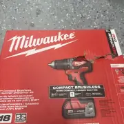 Milwaukee 2802-22ct M18 Compact Brushless 1/2” Hammer Drill/driver Kit