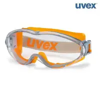 在飛比找Yahoo!奇摩拍賣優惠-德國製 UVEX 9302 防化學噴濺護目鏡 頭帶耳掛二用式
