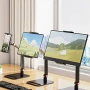 Portable Monitor Desk Holder Metal Stand 16 Inch Universal Expandable Display