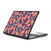 MacBook Pro 14-inch (M1 - M4) Impact Case Plum Fancy Paisley MacBook case