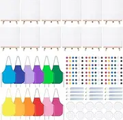 Anseal 8 * 8 Kids Paint Party Set