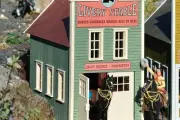 Piko G 62714 River City Squires' Livery Built-Up Building (G-Scale)