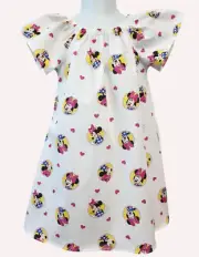 Minnie birthday dress, Peasant Minnie girls dress, Minnie dress, Peasant little