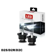 D2S For Infiniti QX4 1999-2003 - 6000K Front Xenon HID Headlight Bulbs Low Beam