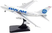 Replica Pre-Build Aircraf Die-Cast Metal 1:400 Scale for Boeing 747 Simulation Alloy Airplane Model Collectible Ornament Collection Gift Display