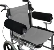Wheelchair Armrest Pads, 2 Pack Wheelchair Arm Rest Memory Foam Cushions Padd...