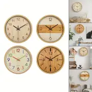 12In Wall Clock Silent 3D Numerals Clock Quartz clock Bedroom Home Office Decor
