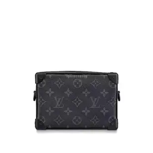 【二手】lv 男女同款mini soft trunk軟盒 鏈條包 斜挎包M44735