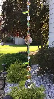 Handmade Healing Crystal Suncatcher/Prism W/Swarovski Elements Lead Crystal USA