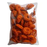 100Pcs Spicy Bites Ceylon Mal Murukku Flower Shaped Chips Salted Chilli Snacks
