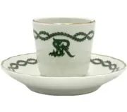 Vintage 5-Star St. Regis Hotel Demitasse Cup & Saucer Coffee Espresso