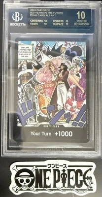 BGS 10 One Piece OP07 Don!! Card Alt Art - English - 500 Years in the Future