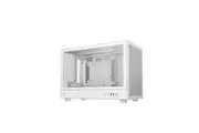 DeepCool CH260 Tempered Glass Black Micro-ATX Computer Case - White [R-CH260-WHNGM0-G-1]