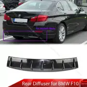 Unpainted Fit For BMW 5-Series F10 Sedan Rear Diffuser V1 Look 535i 520i (for: BMW)