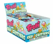 Trolli Gummi Sea Critters Creatures Candy Lollies Box for Kids 9g X 60 Units