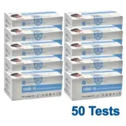 50 X HEO Technology Covid-19/flu A&B Rapid Antigen Test Kit [EXP 05/2026]