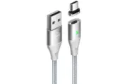 MDD Storm magnetic Lightning Cable 1.2m Silver