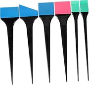 Ipetboom Salon Quality 6pcs Hair Dye Applicator Brush Set Non-stick Quick Application Easy Clean Diy Hair Coloring